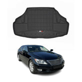 OMAC Premium Bandeja Maletero Alfombrilla para Lexus LS 460 2006-2017 Negro TPE